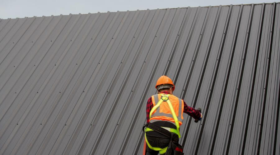 Professional metal roof installation services in High Point, NC